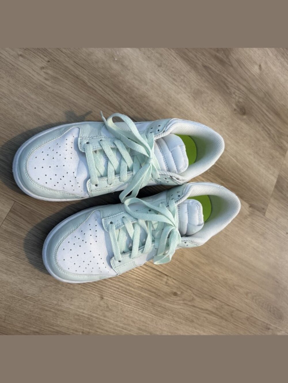 Nike Dunk Low Next Nature White Mint Green Women's 8.5
